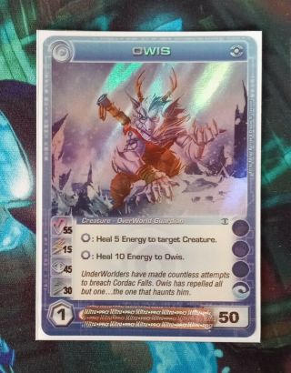 Chaotic Cards Ripple Rare Owis Max Energy