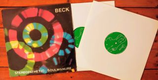 Beck Stereopathetic Soulmanure Rare 2000 Double Album 2lp Vinyl Record Flipside