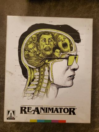 Re - Animator 2 Blu - Ray Disc Limited Edition Arrow Video Usa,  Rare Out Of Print