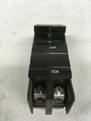 Square D Breaker Type Xo Xo250 2 Pole 50 Amp Cutler Hammer Rare Obsolete