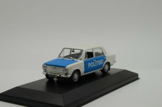 Rare Lada Vaz 2101 Estonia Politsei Police Code3 1/43