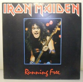 Iron Maiden Running Unofficial Bootleg Double 12 " Lp.  Rare
