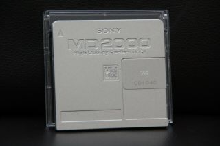 Sony Md2000 Minidisc Extremelly Rare And Sought After Low Serial Number 1040