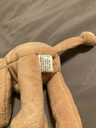 Ty Beanie Baby Humphrey the Camel RARE 3rd gen 1st gen tags NOT authenticated 3