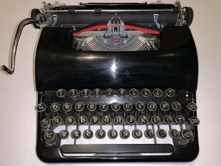 Smith Corona Silent 2s Typewriter Rare 1938 Portable Vintage In Good Cond.