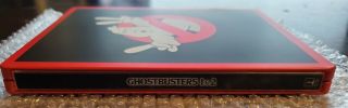 Ghostbusters 1 & 2 4K Blu Ray Steelbook Best Buy Exclusive 5 Discs Very Rare 3