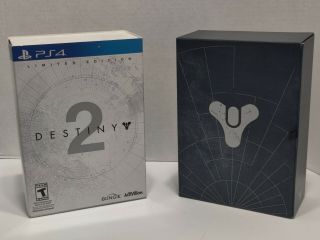Destiny 1 & 2 Limited Edition Ps4 Playstation 4 Collectors Edition -