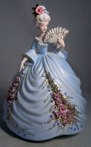 Rare Josef Originals " Adelaide " Lady Figurine 9 1/2 "