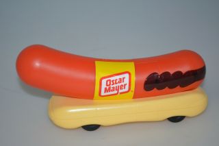 RARE Vintage Oscar Mayer Hot Dog High - 8 1995 Wienermobile Promotional Car Bank 3