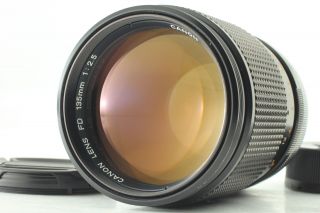 [rare O Near Near ] Canon Fd 135mm F/2.  5 Mf Telephoto Lens From Japan 026