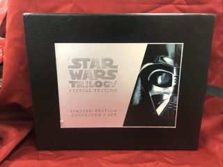 Star Wars Trilogy Vhs Special Edition Limited Edition Collector 