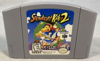 Snowboard Kids 2 (nintendo 64,  1999) N64 Authentic Rare