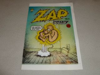 Rare Uncut Proof Cover Sheet Zap Comic No 0 Underground Comix 1967 Robert Crumb