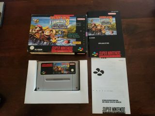 Donkey Kong Country 3 Complete Nintendo Pal Rare Deutsch Variant