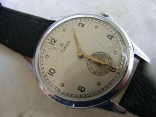 RARE 1940s GENTS WATCH,  ALL,  17 JEWELS PERFECT ORDER 3