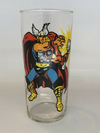 Rare Vintage Thor Marvel Comic 1978 Pepsi Glass