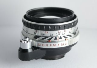 Rare Version Zeiss Jena Pancolar F/2 50mm Lens 1q Exa/ Exakta Bajonet 2/50