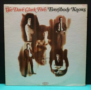 The Dave Clark Five " Everybody Knows " Vintage Vinyl Lp Epic Rare (vg, ) 1964