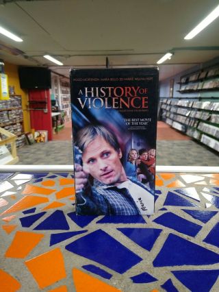 A History Of Violence Vhs Drama Rare 2006 Last Htf Viggo