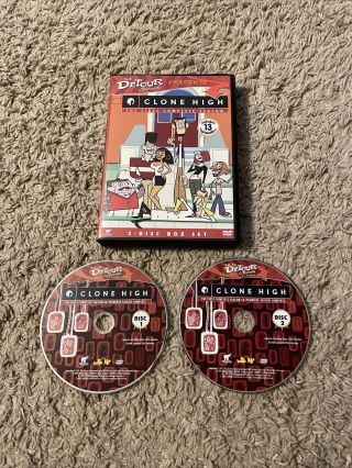Clone High: Complete 1st Season (dvd,  2007,  2 - Disc Set) Rare Oop