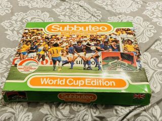Subbuteo World Cup Edition Mexico 86 Complete No Breaks Or Reglues Rare