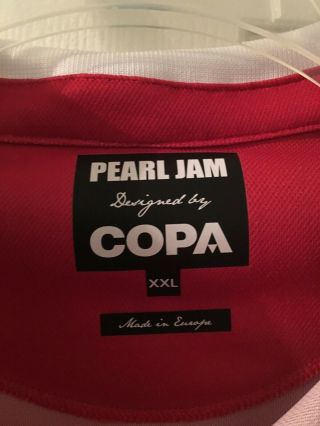 PEARL JAM COPA SOCCER JERSEY - XXL - CHILE 7 - RARE 3