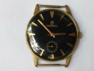 Rare Vintage Darwil 17 Jewels 7018