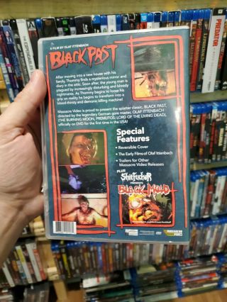 Black Past Dvd Massacre Video rare oop horror gore olaf ittenbach 2