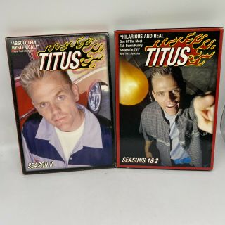 Titus Season 1,  2,  And 3 Dvd Set Oop Rare Complete Series
