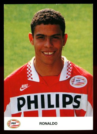 Extremely Rare 1995 - 96 Psv Team Issue Ronaldo None Graded Yet