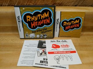 Rhythm Heaven (nintendo Ds,  2009) & Complete S/h Rare