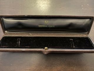 Universal Geneve Vintage Box Rare