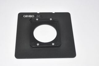 Rare Cambo Sc 4x5 Lens Board Adapter 162x162mm To 80x80mm From Japan