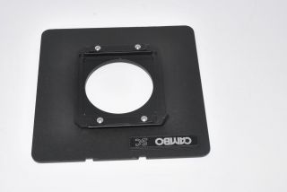 Rare Cambo SC 4x5 Lens Board Adapter 162x162mm to 80x80mm from Japan 3