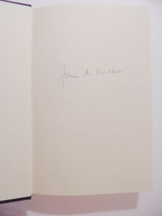 RARE FIRST EDITION SIGNED ' SPORTS OF AMERICA ' BY JAMES MICHENER 3