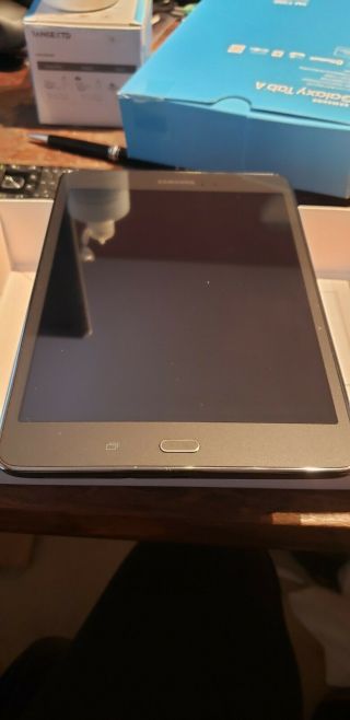 Samsung Galaxy Tab A Sm - T350 16gb,  Wi - Fi,  8in - Smoky Titanium Nib Rarely