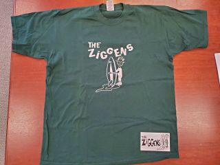 Rare & Vintage The Ziggens Xl T - Shirt Skunk Records Sublime Bert Made Me Drink