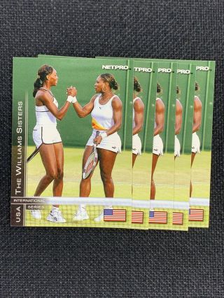(5) 2003 Netpro International Series Venus & Serena Williams 51 - Rare -
