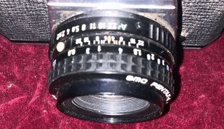Rare Made in Japan Pentax K1000 35mm SLR Film Camera w/50mm f1.  2 Lens - 2