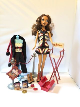 Euc Barbie My Scene Goes Hollywood Madison Westley Doll Rooted Eyelash Rare
