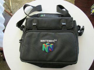 Nintendo 64 Official N64 Game/console Carrying Case Strap Shoulder Bag Rare 90s