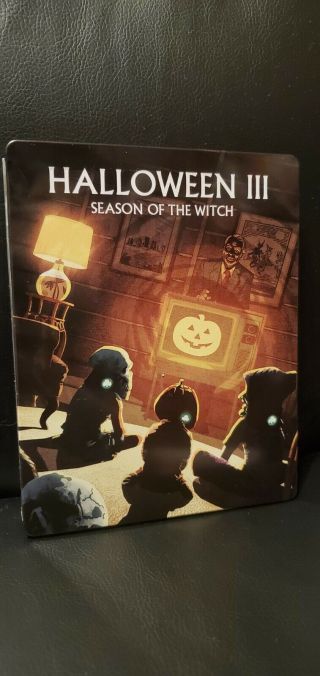 Halloween Iii: Season Of The Witch Steelbook Blu - Ray 4k Scan Scream Rare/oop
