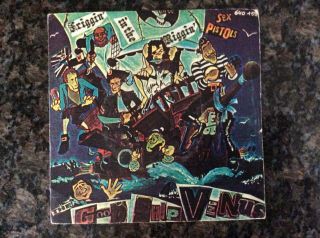 Rare Punk 7” Vinyl - Sex Pistols Something Else Sid Vicious Shirt Friggin Swindl 2