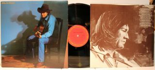Rare Country Lp - Billy Joe Shaver - Columbia Records Fc 37959 - Promo