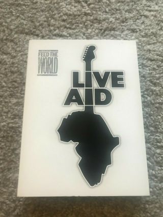 Live Aid (dvd,  2004,  4 - Disc Set),  Rare,  Collector 