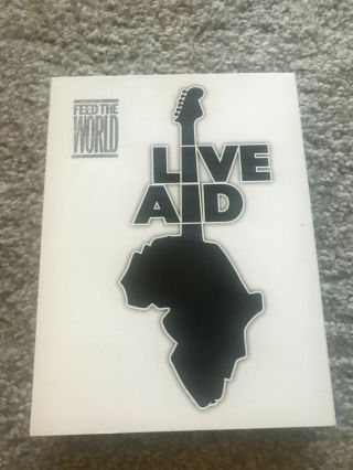 Live Aid (DVD,  2004,  4 - Disc Set),  Rare,  Collector ' s Item - - Queen,  Bowie,  U2 2
