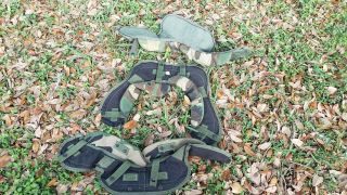 3a Woodland Camo Neck Area Carrier Addon Protector Protection Large Rare