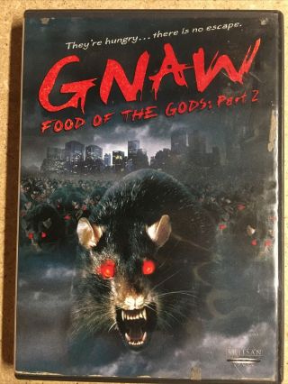 Food Of The Gods - Pt.  2 (dvd,  2004) Very Rare With Insert.