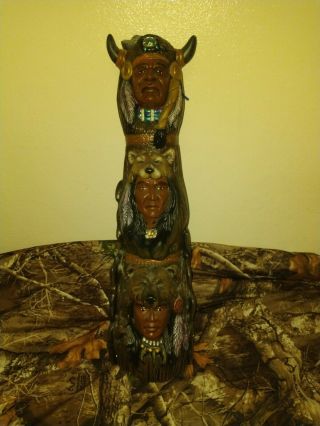 Rare Triple Totem Old West Visions Limited Edition