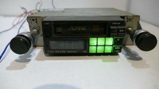 Vintage Alpine 7168 Am/fm Cassette Radio Knob (shaft Style) Rare